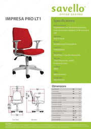 Kursi Staff Kursi Kantor Savello Impresa PRO LT1 SAVELLO OSCARLIVING