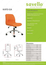 Kursi Staff Kursi Kantor Savello Kato GA SAVELLO OSCARLIVING