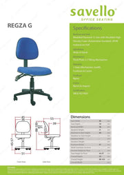 Kursi Staff Kursi Kantor Savello Regza G SAVELLO OSCARLIVING