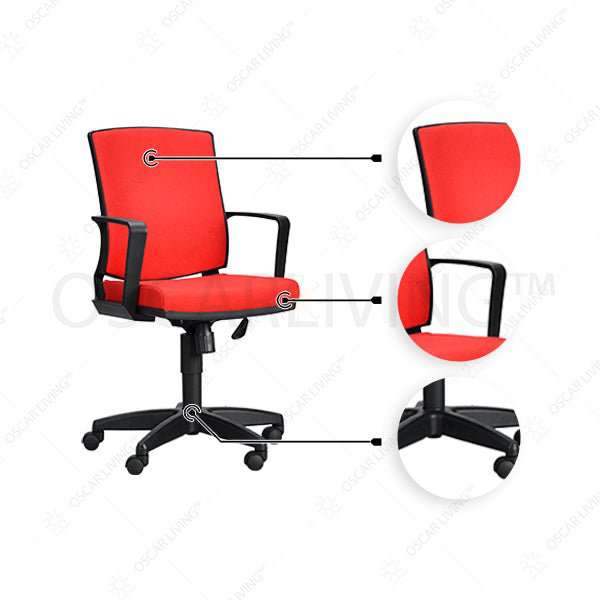 Kursi Staff Kursi Kantor Savello Superstar G SAVELLO OSCARLIVING