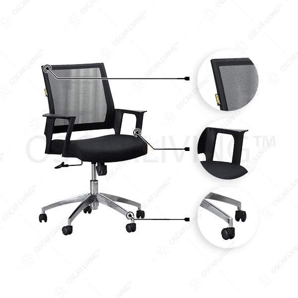 Kursi Staff Kursi Kantor Subaru Izumi A SUBARU OSCARLIVING