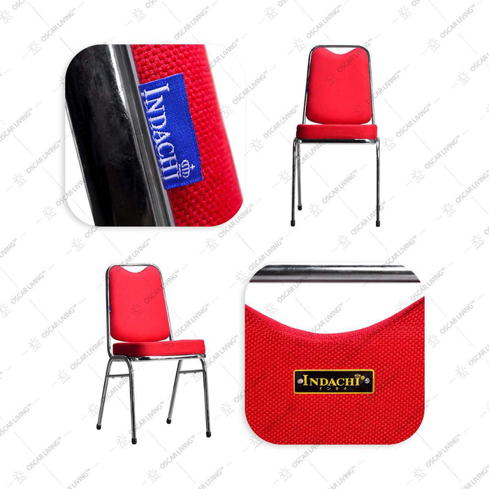 KURSI TUNGGU - WAITING CHAIR Kursi Tunggu Indachi DCS 21 Chrome INDACHI OSCARLIVING
