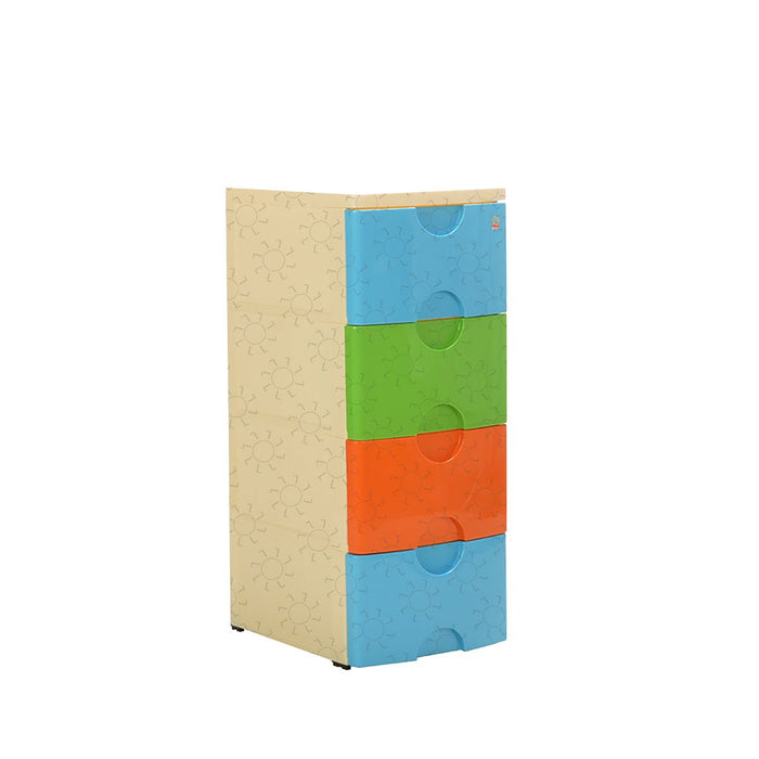 LACI PLASTIK Laci Plastik Green Leaf Prissy 7915 4 Susun GREEN LEAF OSCARLIVING