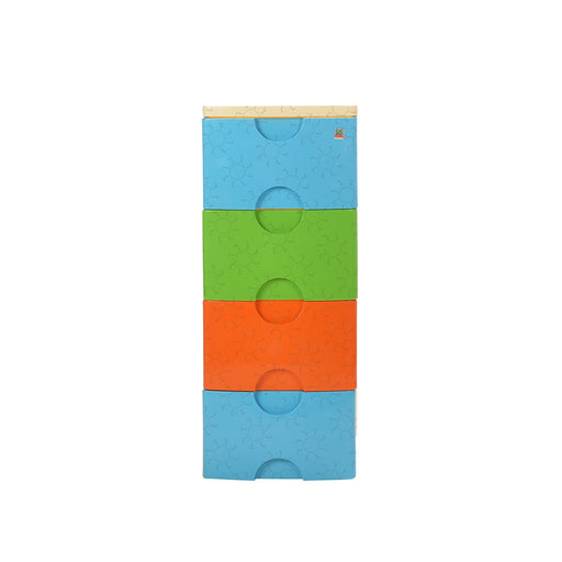 LACI PLASTIK Laci Plastik Green Leaf Prissy 7915 4 Susun GREEN LEAF OSCARLIVING