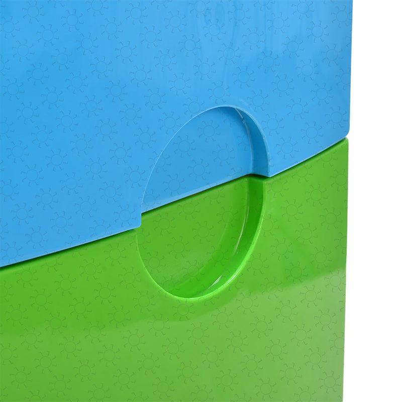 LACI PLASTIK Laci Plastik Green Leaf Prissy 7915 5 Susun GREEN LEAF OSCARLIVING