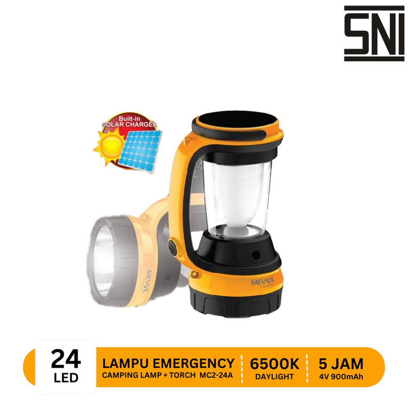 LAMPU EMERGENCY Lampu Darurat Meval Emergency Lamp MC3 24A 3W MEVAL OSCARLIVING