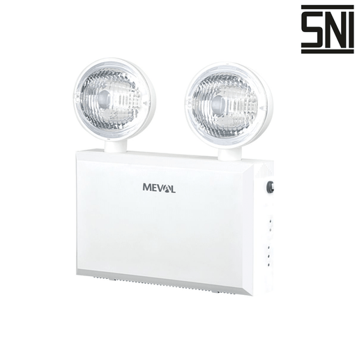 LAMPU EMERGENCY Lampu Darurat Meval Emergency Lamp MP2 - 03A MEVAL OSCARLIVING