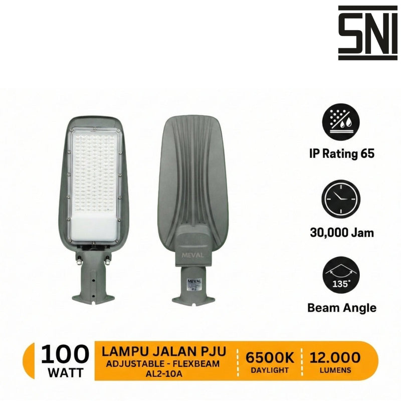 LAMPU JALAN Lampu Jalan Meval Street Light Flexbeam AL2 10A MEVAL OSCARLIVING