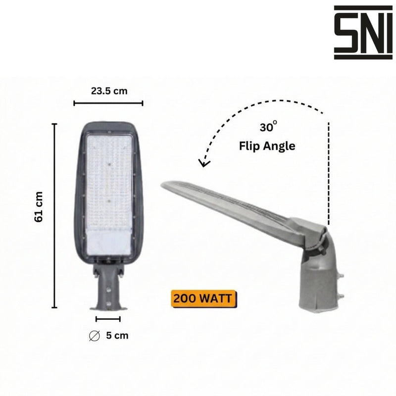 LAMPU JALAN Lampu Jalan Meval Street Light Flexbeam AL2 20A MEVAL OSCARLIVING