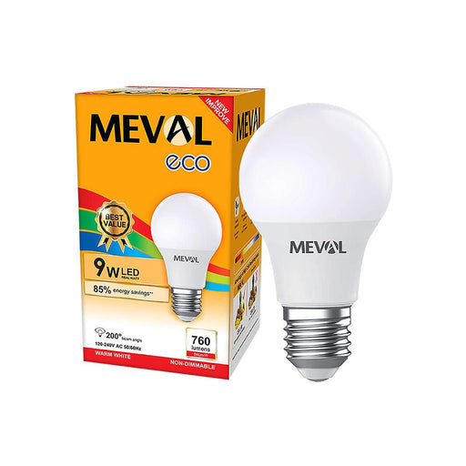 Lampu Kuning LED Bulb Meval Eco EB1 09B 9 Watt di Oscar Living dengan harga termurah