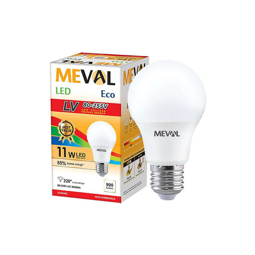 LAMPU LED Lampu Kuning LED Bulb Meval Eco LV EBL 11B 11 Watt MEVAL OSCARLIVING