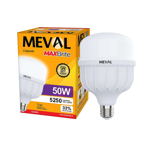LAMPU LED Lampu Kuning LED Meval Kapsul Maxbrite XK1 50B 50 Watt MEVAL di Oscar Living dengan harga termurah