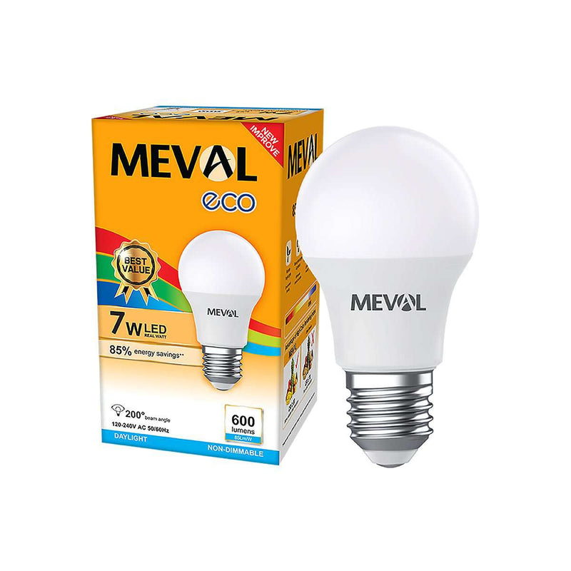 Lampu Putih LED Bulb Meval Eco EB1 07A 7 Watt di Oscar Living dengan harga termurah