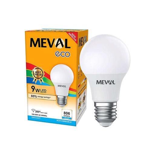Lampu Putih LED Bulb Meval Eco EB1 09A 9 Watt di Oscar Living dengan harga termurah