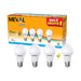 Lampu Putih LED Meval Eco Value EB4 011A 11 Watt Isi 4 di Oscar Living dengan harga termurah