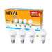 Lampu Putih LED Meval Eco Value EB4 09A 9 Watt Isi 4 di Oscar Living dengan harga termurah