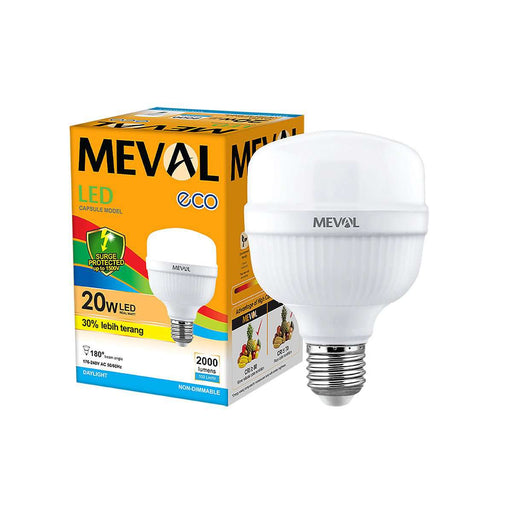 Lampu Putih LED Meval Kapsul Eco EK1 20A 20 Watt di Oscar Living dengan harga termurah