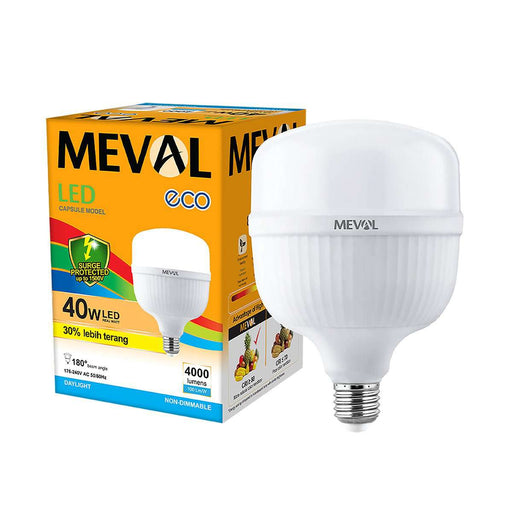 Lampu Putih LED Meval Kapsul Eco EK1 40A 40 Watt di Oscar Living dengan harga termurah