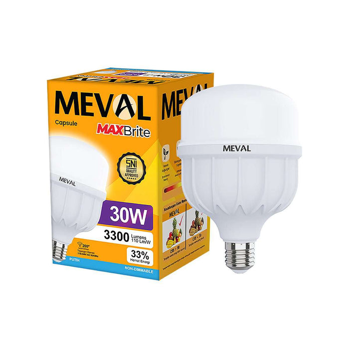 LAMPU LED Lampu Putih LED Meval Kapsul Maxbrite XK1 30A 30 Watt MEVAL di Oscar Living dengan harga termurah