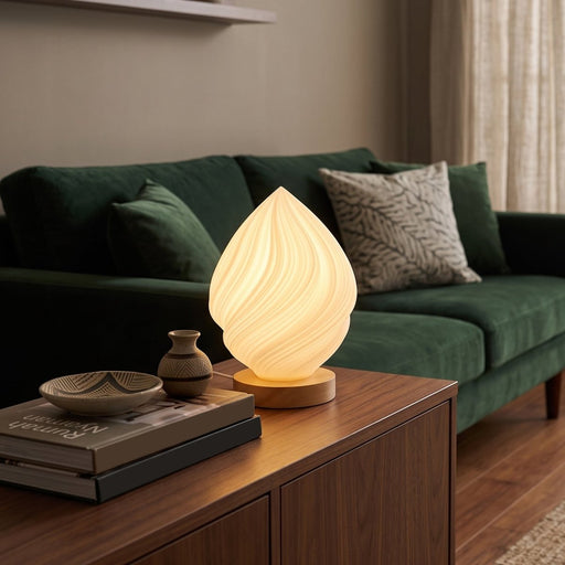 LAMPU MEJA Lampu Meja Meval Table Lamp 3D TL1-2CM MEVAL OSCARLIVING