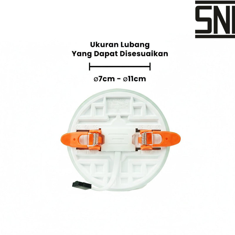 LAMPU TANAM Lampu Tanam Meval Downlight LED Dual Color ECO ED1 18B 18W MEVAL OSCARLIVING