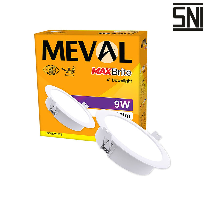 LAMPU TANAM Lampu Tanam Meval LED Downlight Maxbrite XR1 09D 9W MEVAL OSCARLIVING