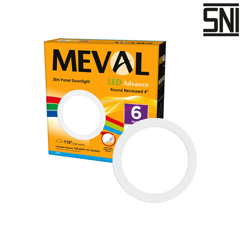 LAMPU TANAM Lampu Tanam Meval LED Downlight Recessed Inbow AR1 06A 6W MEVAL OSCARLIVING