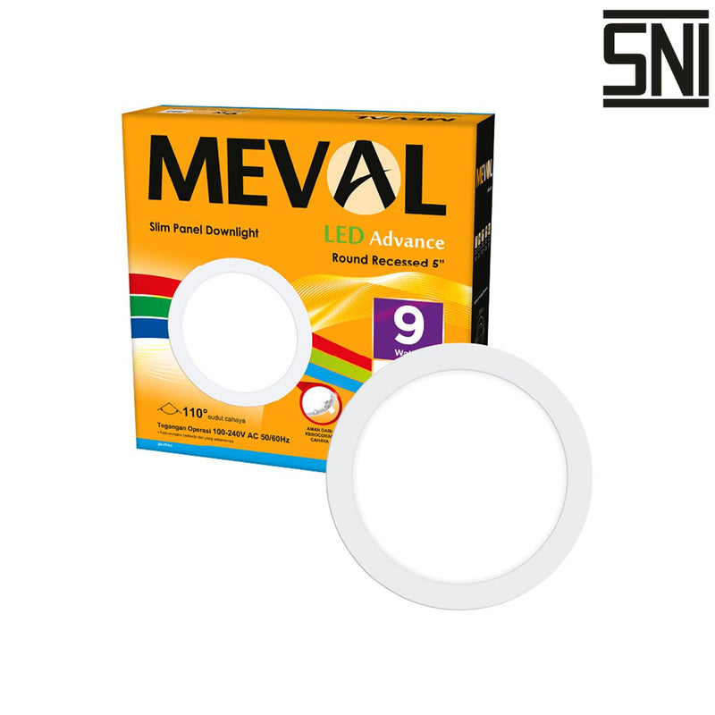 LAMPU TANAM Lampu Tanam Meval LED Downlight Recessed Inbow AR1 09A 9W MEVAL OSCARLIVING