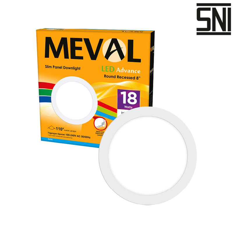 LAMPU TANAM Lampu Tanam Meval LED Downlight Recessed Inbow AR1 18A 18W MEVAL OSCARLIVING