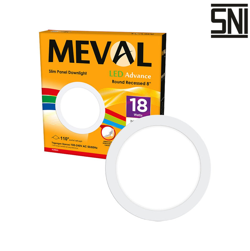 LAMPU TANAM Lampu Tanam Meval LED Downlight Recessed Inbow AR1 18B 18W MEVAL OSCARLIVING