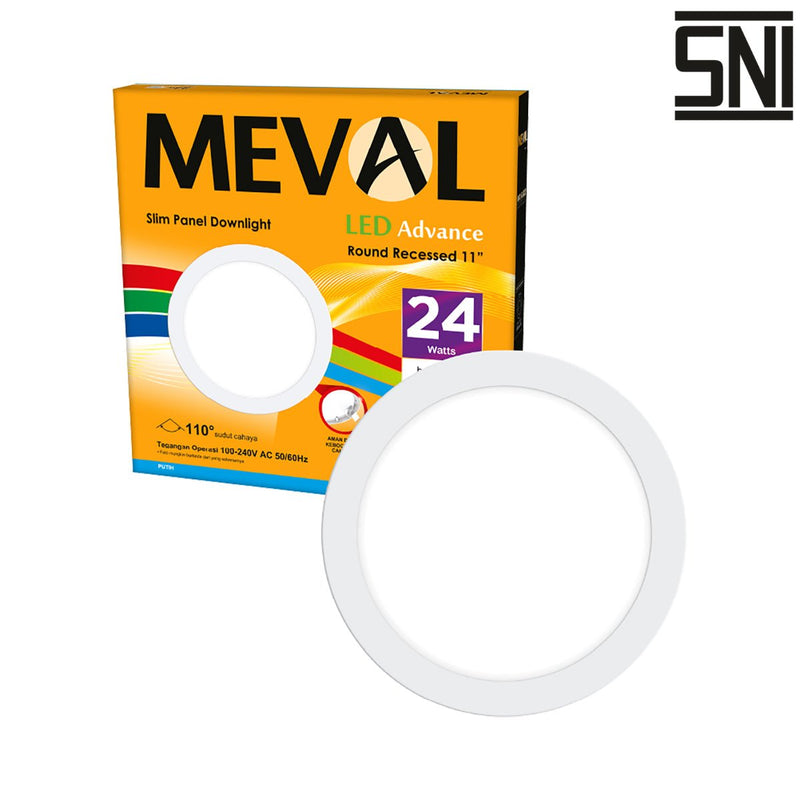 LAMPU TANAM Lampu Tanam Meval LED Downlight Recessed Inbow AR1 24A 24W MEVAL OSCARLIVING