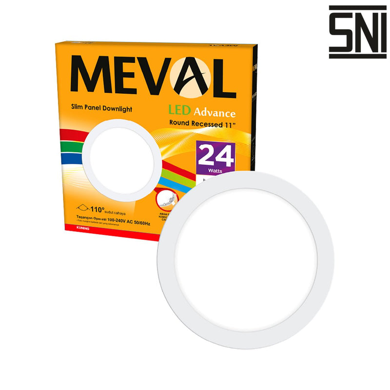 LAMPU TANAM Lampu Tanam Meval LED Downlight Recessed Inbow AR1 24B 24W MEVAL OSCARLIVING