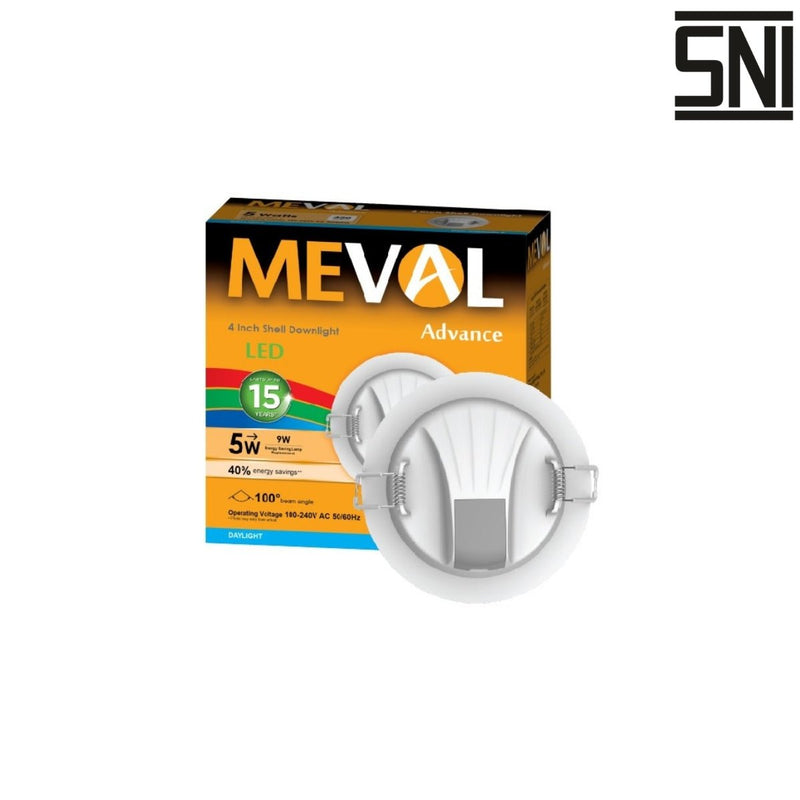 LAMPU TANAM Lampu Tanam Meval LED Shell Downlight AR3 05A 5W MEVAL OSCARLIVING