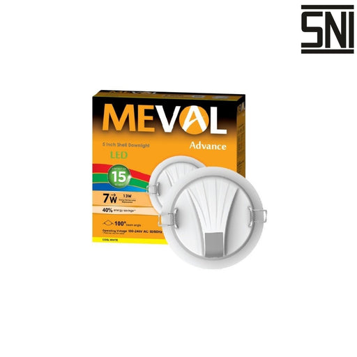 LAMPU TANAM Lampu Tanam Meval LED Shell Downlight AR3 07D 7W MEVAL OSCARLIVING