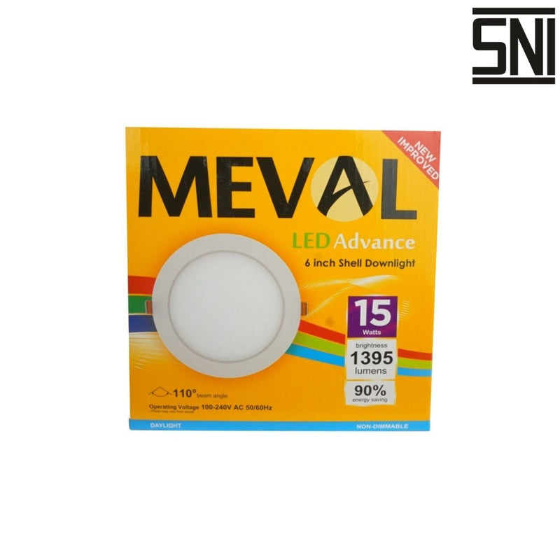 LAMPU TANAM Lampu Tanam Meval LED Shell Downlight AR3 15A 15W MEVAL OSCARLIVING