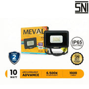 LAMPU TEMBAK Lampu Tembak Meval LED Flood Light Advance AFL 1DA 10W MEVAL OSCARLIVING