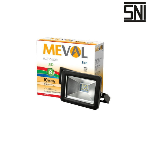 LAMPU TEMBAK Lampu Tembak Meval LED Flood Light Eco AI1 1DB 10W MEVAL OSCARLIVING