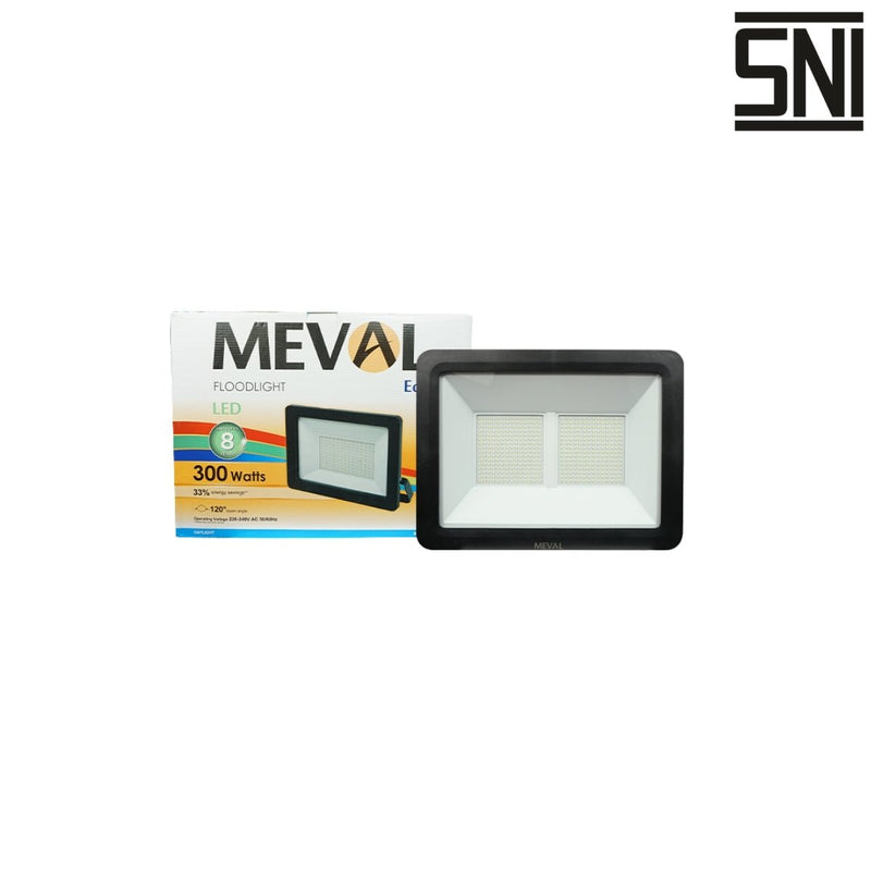 LAMPU TEMBAK Lampu Tembak Meval LED Flood Light Eco AI1 2HA 200W MEVAL OSCARLIVING