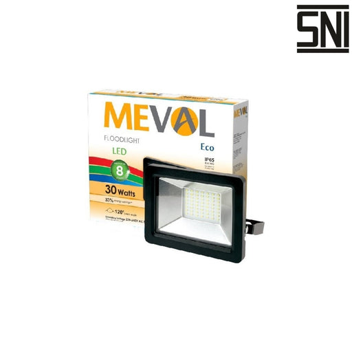 LAMPU TEMBAK Lampu Tembak Meval LED Flood Light Eco AI1 3DB 30W MEVAL OSCARLIVING