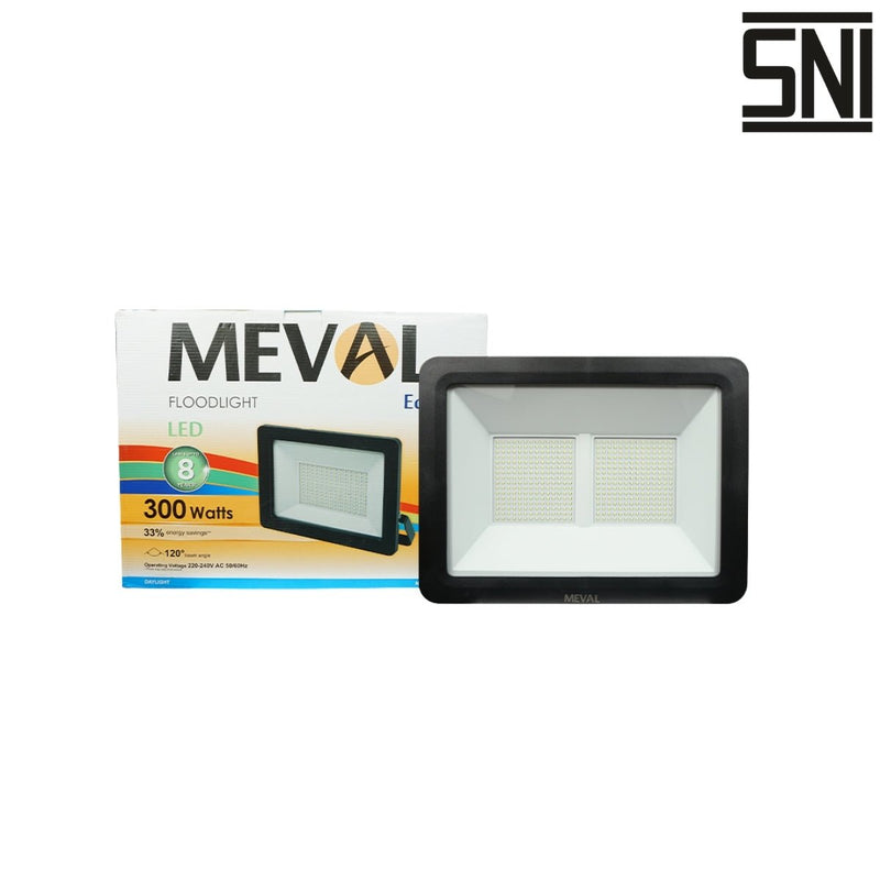 LAMPU TEMBAK Lampu Tembak Meval LED Flood Light Eco AI1 3HA 300W MEVAL OSCARLIVING