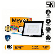 LAMPU TEMBAK Lampu Tembak Meval LED Flood Light Eco GX EIX 15A 150W MEVAL OSCARLIVING