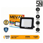 LAMPU TEMBAK Lampu Tembak Meval LED Flood Light Eco GX EIX 1HA 100W MEVAL OSCARLIVING