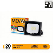 LAMPU TEMBAK Lampu Tembak Meval LED Flood Light Eco GX EIX 2DA 20W MEVAL OSCARLIVING