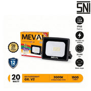 LAMPU TEMBAK Lampu Tembak Meval LED Flood Light Eco GX EIX 2DB 20W MEVAL OSCARLIVING