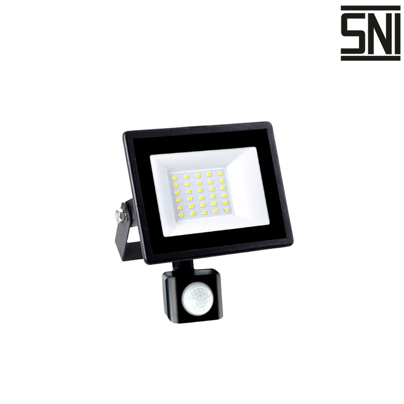 LAMPU TEMBAK Lampu Tembak Meval LED Floodlight Motion Sensor AFS - 3DA 30W MEVAL OSCARLIVING