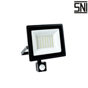 LAMPU TEMBAK Lampu Tembak Meval LED Floodlight Motion Sensor AFS - 5DA 50W MEVAL OSCARLIVING