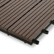 LANTAI OUTDOOR Lantai Outdoor Kayu Asri Decking Tile DIY 1 KAYU ASRI OSCARLIVING