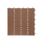 LANTAI OUTDOOR Lantai Outdoor Kayu Asri Decking Tile DIY 1 KAYU ASRI OSCARLIVING