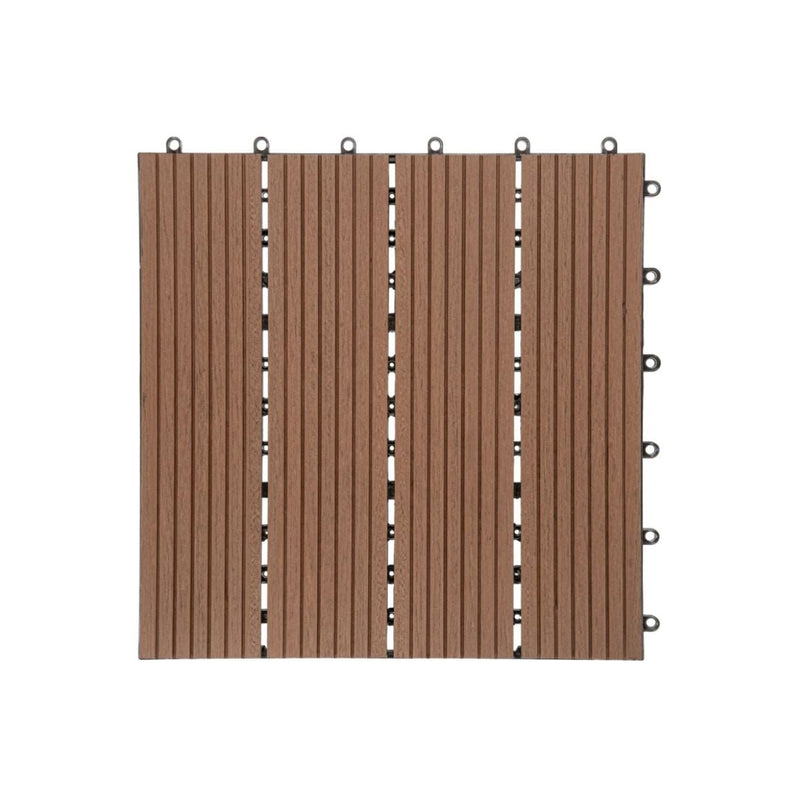 LANTAI OUTDOOR Lantai Outdoor Kayu Asri Decking Tile DIY 1 KAYU ASRI OSCARLIVING