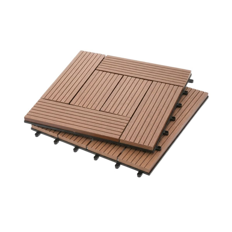 LANTAI OUTDOOR Lantai Outdoor Kayu Asri Decking Tile DIY 2 KAYU ASRI OSCARLIVING